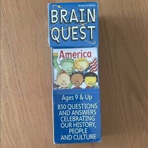 Brand New - Brain Quest America Card Game for Kids